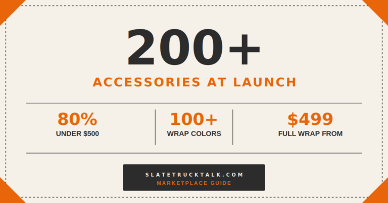 slate truck accessories